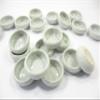 10 White Round Bowl Dollhouse Miniatures Ceramic Supply Kitchenware 13400 view 1