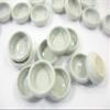 10 White Round Bowl Dollhouse Miniatures Ceramic Supply Kitchenware 13400 view 3