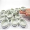 10 White Round Bowl Dollhouse Miniatures Ceramic Supply Kitchenware 13400 view 4