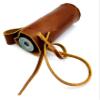 Nautical Brass Spyglass Telescope with Leather case. J. Scott Polish view 3
