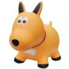 Farm Hoppers Award Winning Inflatable Toddler Safe Bouncing Yellow Dog Plus Pump view 1