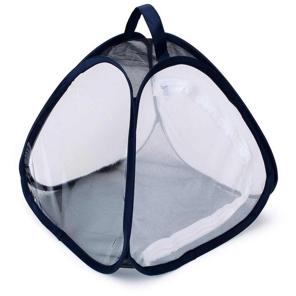 RESTCLOUD Mini Butterfly Habitat, Insect Mesh Cage, Bug Terrarium Pop Up 11" x 11" Tall