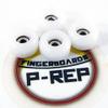 P-REP Fingerboard CNC Lathed Bearing Wheels - White view 1