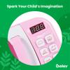 Boley Pink Microwave Playset - 11 Pc Light & Sound Pretend Play Kitchen Toys Set with Play Food for Kids Ages 3+ view 3