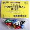 4-Sided Polyhedral Dice view 1