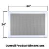 Creative QT Brick Activity Wall Panel - 24" x 34" Gray - Play Panel & Sensory Busy Board Toddler Toy - STEM & Fine Motor Activity Board - Compatible with All Brick Brands view 4