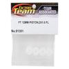 Associated Piston 12mm 2x1.6mm Flat ASC91351 view 2