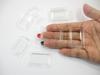 10 Empty Tray Size L Acrylic Plastic Dollhouse Miniatures Supply 9412 view 1