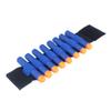 LuFOX 6 Pcs Flexible Bandolier EVA Bullet Ammo Dart Storage Wrist Belt Band Strap for Nerf N-Strike Blaster Gun view 3
