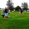 Water Balloons Launcher 500 Yard Toys 3 Person T Shirt Launcher Slingshot Water Ballons, The Heavy Duty Football Potato Launcher Giant Sling shots for Adults view 2