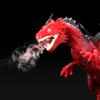 Betheaces Remote Control Dinosaur,Dragon Toy for Kids Boys Girls Red Dragon Figures Learning Realistic Looking Large Size with Roaring Spraying Light Up Eyes for Birthday Xmas Gifts (Style-1) view 3