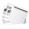 Brybelly Farkle Scorecards  Set of 75 Replacement Score Sheets for Farkle Dice Games for Up to 8 Players view 2