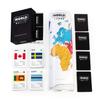 The World Game - Geography Card Game - Educational Games for Kids, Family and Adults - Cool Learning Gift Idea for Teenage Boys & Girls 8-12 with Map view 4
