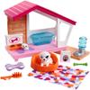 Barbie Indoor Furniture Playset, Puppy Playhouse Includes Doghouse, Mommy Dog, Puppy and Pet-Themed Accessories view 1