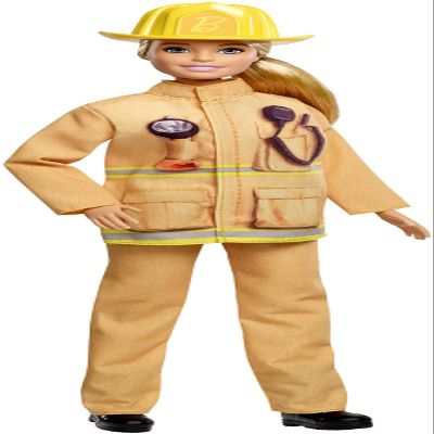Barbie Firefighter Doll, Blonde