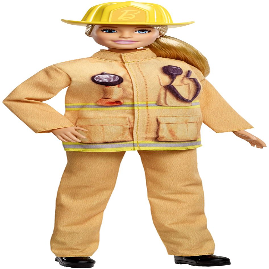 Barbie Firefighter Doll, Blonde