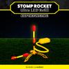Stomp Rocket Ultra LED Rocket Refills, 2 Rockets - Replacement LED Foam-Tipped Rockets for Kids - Fun Backyard & Outdoor Kids Toys Gifts for Boys & Girls view 2
