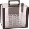 Brybelly Acrylic Poker Chip Carrier (1000-Count) with Chip Trays view 1