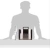 Brybelly Acrylic Poker Chip Carrier (1000-Count) with Chip Trays view 3