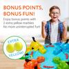 Impresa Replacement Marbles - Compatible with Hungry Hungry Hippos - 21 Pieces, 19 Red & 2 Yellow Balls - Game Marbles view 2