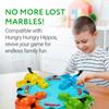 Impresa Replacement Marbles - Compatible with Hungry Hungry Hippos - 21 Pieces, 19 Red & 2 Yellow Balls - Game Marbles view 4