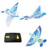 MUKIKIM eBird Blue Pigeon - Flying RC Bird Toy for Kids. Indoor/Outdoor Remote Control Bionic Flapping Wings Bird Helicopter. USB Recharging view 3