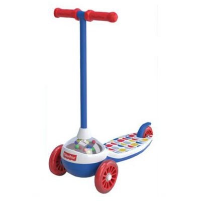 Fisher-Price 3-Wheeled Scooter with Corn Popping Sound