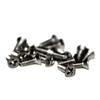 Extra Long (6mm) Fingerboard Truck Screws, Stainless Steel, Pack of 8 - Riser Kit Edition - Fingerboard Truck Rethreading Kit - Teak Tuning view 1