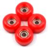 CNC Polyurethane Fingerboard Bearing Wheels, Red - Set of 4 Wheels - Durable Material with a Hard Durometer - Teak Tuning view 2