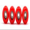 CNC Polyurethane Fingerboard Bearing Wheels, Red - Set of 4 Wheels - Durable Material with a Hard Durometer - Teak Tuning view 4