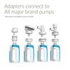 Kiinde Twist Milk Storage Bag Breast Pump & Baby Bottle Adapter Kit for All Major Breast Pump Brands (Pack of 14) view 3