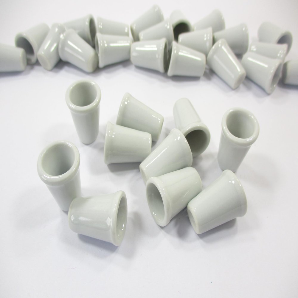 10 White Coffee Cups Dollhouse Miniature Kitchen Ceramic Drinks 1:6 Supply 9498