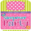 Amscan Slumber Large Novelty Invites, Multicolor Party Supplies, 6" x 4" view 1