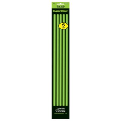 22" Glow Necklace Value Pack - Green, Party Accessory