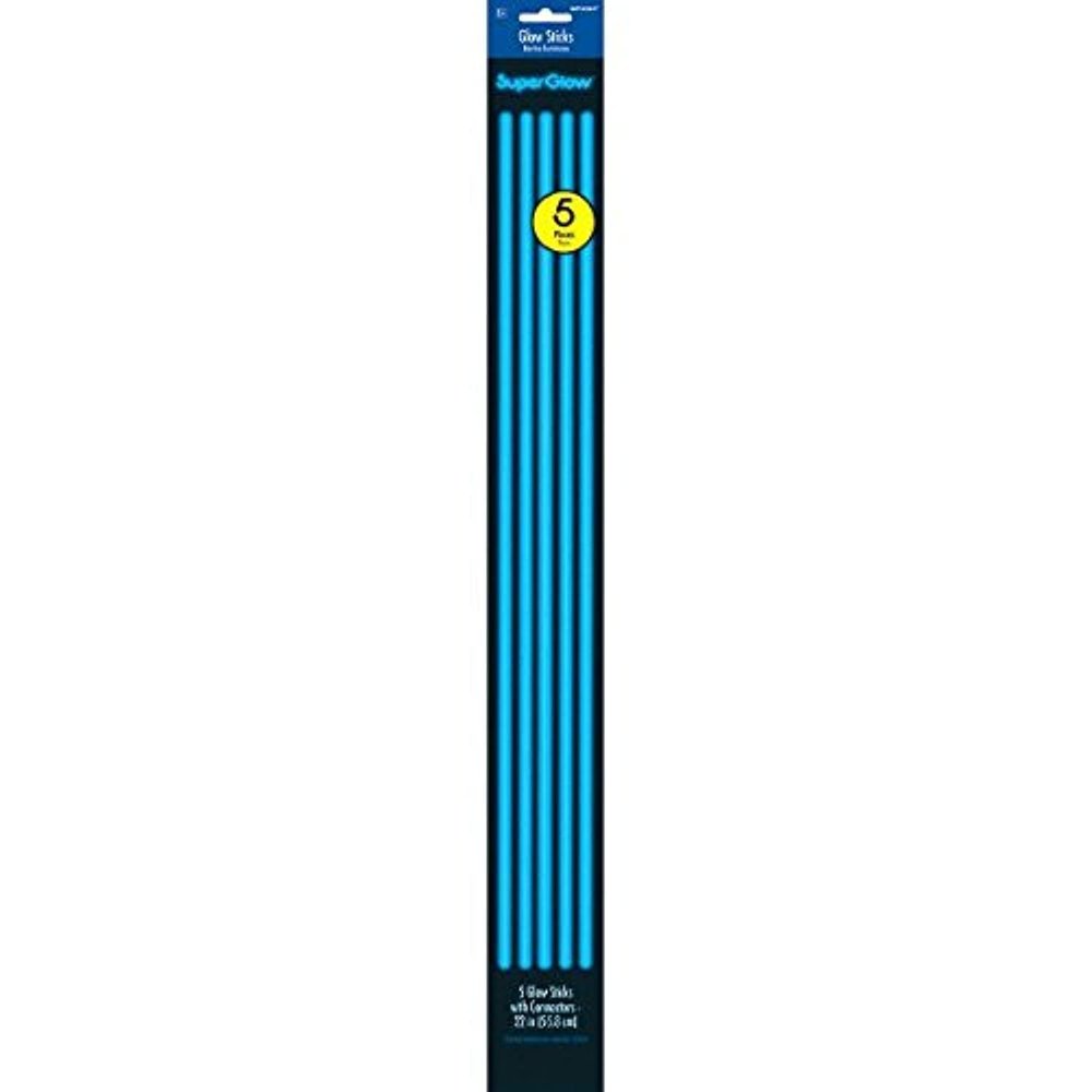 22" Glow Necklace Value Pack - Blue, Party Accessory