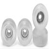 CNC Polyurethane Fingerboard Bearing Wheels, Clear - Set of 4 Wheels - Durable Material with a Hard Durometer - Teak Tuning view 1