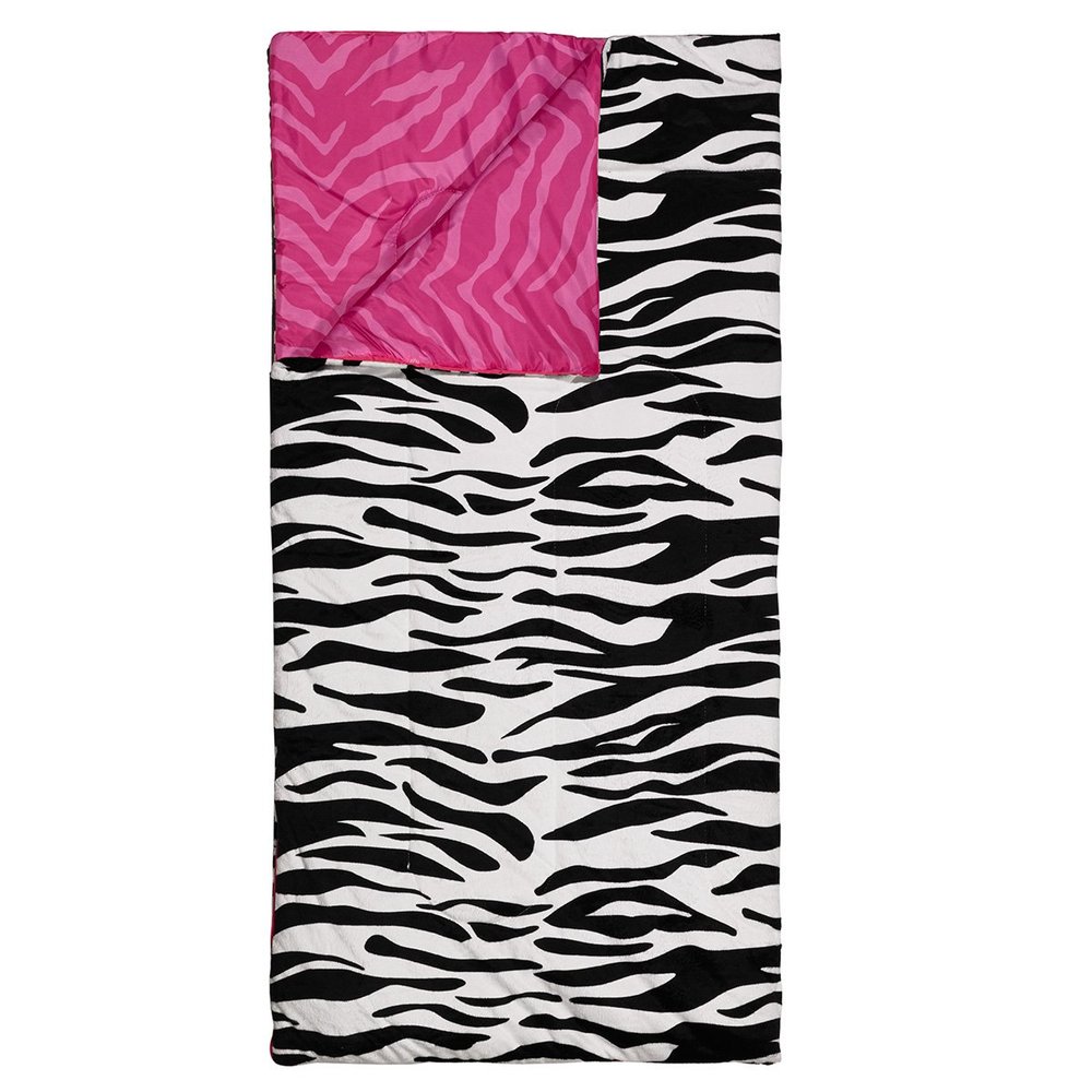 3C4G Reversible Sleeping Bag, Zebra-Licious