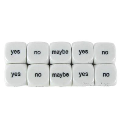 Decisions Dice Set of 10