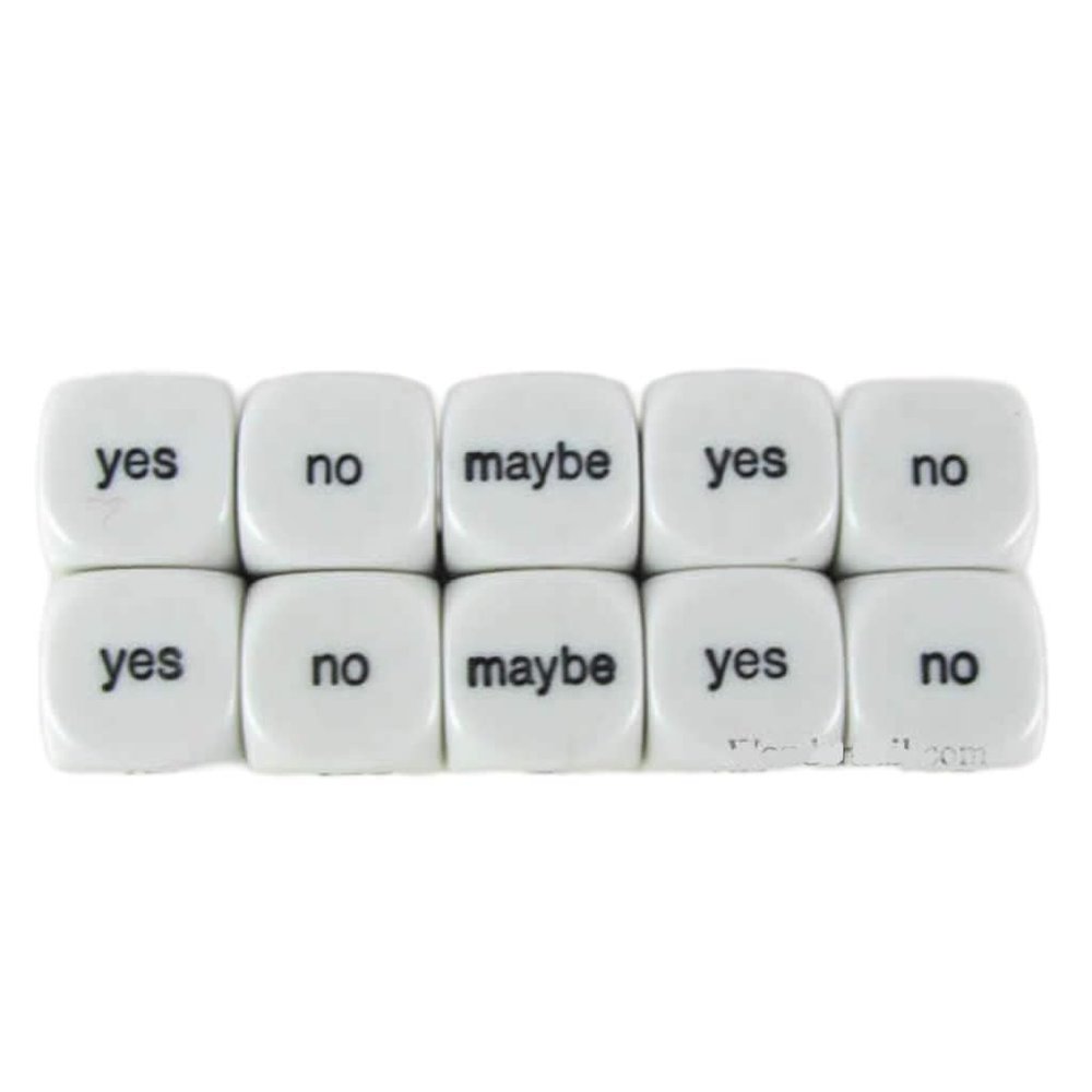 Decisions Dice Set of 10