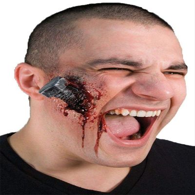 Cinema Secrets Woochie Bloody Bolt Latex Appliance