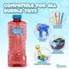 Darice 2 Bottles 32 OZ Bubble Solution Refill - Large, Easy-Grip Bottles for Bubble Guns, Wands, Bubbles Machines Refill (2 Pack) view 3