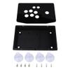 DIY Arcade Kits, Asixx Black Acrylic Panel and Case DIY Set Kits Replacement for Arcade Game Support PC Desktop , Laptop XP, W7, W8 view 2