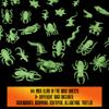 Glow in the Dark Insects - 144 Pieces - Party Favor and Prank Toys - Assorted Reptiles and Bugs Toys  Great for Halloween, Birthday Parties, Piatas, Prizes and More - by Skeleteen view 2