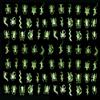 Glow in the Dark Insects - 144 Pieces - Party Favor and Prank Toys - Assorted Reptiles and Bugs Toys  Great for Halloween, Birthday Parties, Piatas, Prizes and More - by Skeleteen view 3