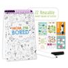Squirrel Products Mom, I'm Bored Children's Activity Book, Fun Reusable Dry Erase Toy - Roadtrip Essentials, Word Games, Screen Free Activites for Kids Ages 3 and Up - Original Version view 1