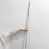 SUMAG Metal Magic Wands Appearing Canes for Professional Magician Stage Magic Tricks Magic Accessories (Silver, 3'7") view 2