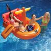 64" Galleon Raider Inflatable Swimming Pool Pirate Ship Floating Boat Toy view 2