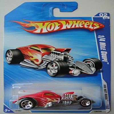 Hot Wheels '10 HOT RODS, RED 1/4 Mile Coupe 140/240