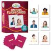 50 Emotions Flash Cards Volume 1 - Feeling Photo Cards for Kids, Adults, Seniors, Homeschool, Speech Therapy, ABA, Dementia, Aphasia, Occupational Therapy, ESL and Autism Learning Material view 1
