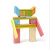 24 Piece Tegu Magnetic Wooden Block Set, Tints, 1-99 years old view 4